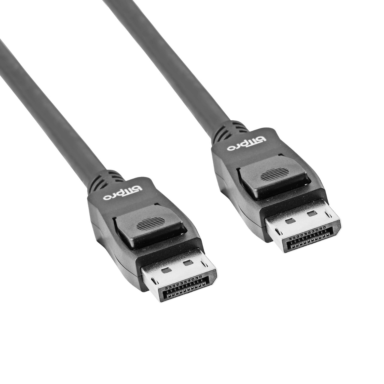 Bitpro 6 Feet DisplayPort To DisplayPort Cable Supports Ultra HD 4K@60Hz, 2K@144Hz, 1080P@165Hz Full HD Resolution